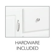 Design House 36 Solid Wood Wyndham Ready to Assemble Bathroom Vanity, White