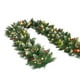 thumbnail image 2 of xihome Guirnalda navideña artificial de 200 cm con luces LED, funciona con pilas, impermeable, ideal para decorar fiestas navideñas en interiores y exteriores., 2 of 6
