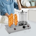 thumbnail image 2 of Dwellnix Stainless Steel Hotdog Steamer Machine Bun Warmer Commercial 850W Dog Cooker USA, 2 of 7