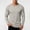 Brown, variant on Mens Cotton Shirts Long Sleeve T Shirt Crewneck Solid Color Top Soft Casual Basic Tee Fall Outfits