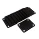 thumbnail image 5 of 10 Piezas 4 Agujeros shamjiam Placas de Plástico cuello juntas Almohadillas Negras para Accesorio de bajo de guitarra 2,63 X 2,16 pulgadas, 5 of 7