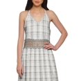 thumbnail image 2 of Moomaya WoMen's Printed Adjustable Spaghetti Strap Casual Dress With Side Slit, 2 of 6