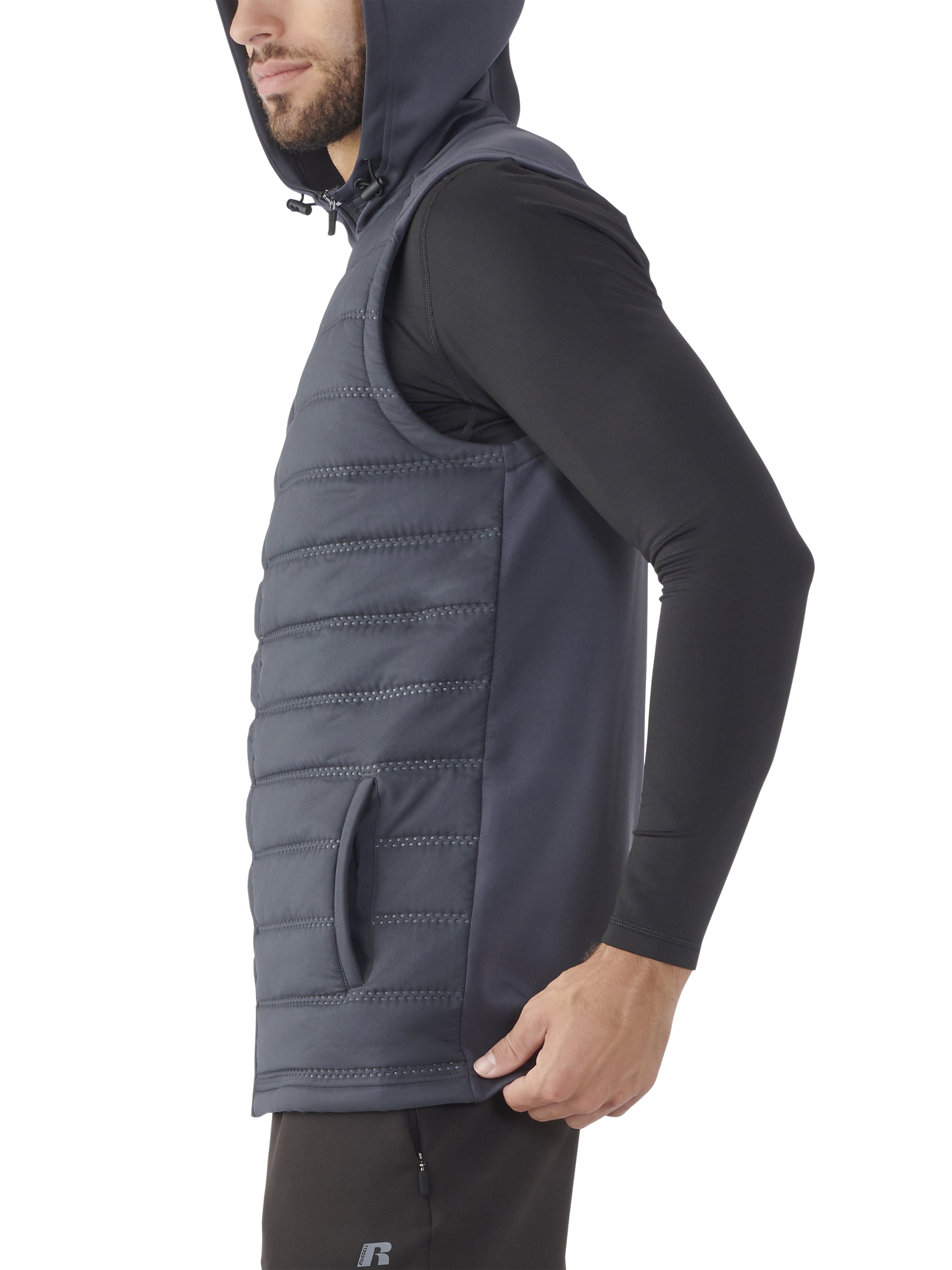Big Men's Hooded Performance Vest