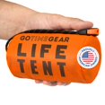 thumbnail image 1 of Carpa de Emergencia Mylar Go Time Gear para Supervivencia, Naranja, 2 Personas, 1 of 8