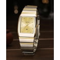 thumbnail image 6 of Square Watch for Men and Women - Stainless Steel With Date - Casual Men's Watches, 6 of 8