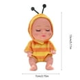 thumbnail image 3 of Cute Mini Doll Sleeping Realistic Figure Animal Outfit Washable PVC for Hand-Eye Coordination Ages 4-5 Years, 3 of 6