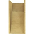 thumbnail image 4 of 11"W x 11"D x 22"H Wide Carmel Rough Cedar Woodgrain TimberThane Corbel, Primed Tan, 4 of 6