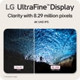 thumbnail image 2 of Monitor LG 27" Ultrafino 4K UHD HDR10 IPS, Blanco, 27US500-W, 2 of 5