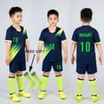 thumbnail image 2 of Camiseta de fútbol para niños, chándal, uniformes deportivos de fútbol para niños, ropa deportiva para jugar a la pelota, kits, chaleco, traje de fútbol para niños, calcetines 1, 2 of 5