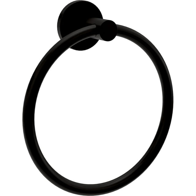 Peerless PA347-BL Precept Towel Ring, Matte Black