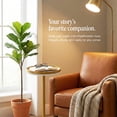 thumbnail image 2 of Round Drink Table,Small Pedestal Table,Small Round Side Table for Narrow Spaces,Martini Table for Living Room, Bedroom, Bathroom,Balcony, 2 of 7