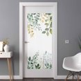 thumbnail image 3 of Eucalyptus Leaf Window Privacy Film Green Plant Country Farm Decorative Glass Window Film UV Blocking Static Cling Non-Adhesive Sticker Covering for Home Door 35.4x78.7 inches, 3 of 7