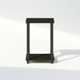thumbnail image 4 of Furinno Simplistic Compact Bedside Table, Nightstand, Espresso/Black, 4 of 6