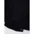 thumbnail image 7 of inlzdz Girls Long Sleeve Bowtie Tuxedo Leotard Skirt Sequin Party Dance Dress Halloween Ringmaster Black 14, 7 of 7