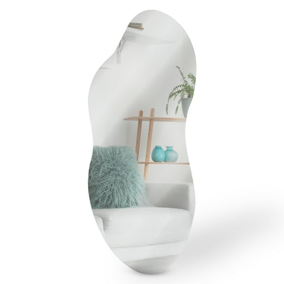 Espejo de Pared Asimétrico Irregular - Espejo Decorativo Moderno para Recamara Oficina