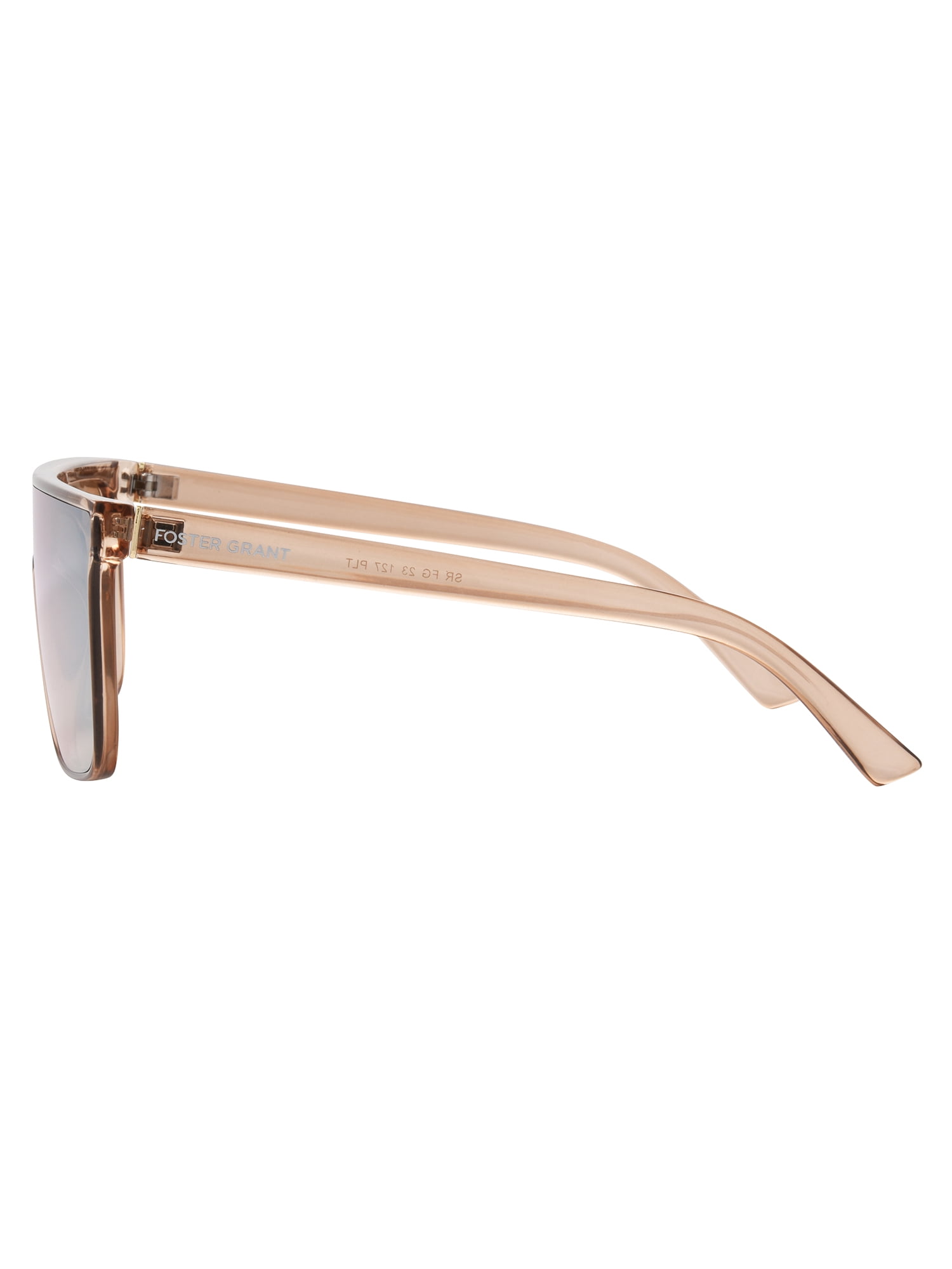 Foster Grant Women's Shield Adult Sunglasses Beige