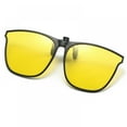 thumbnail image 3 of Polarized Clip on Sunglasses UV Protection Driving Clip on Glasses Flip Up Sunglass Clips for Glasses Colorful Flip Frame Glasses for Women Men Eyeglasses, 3 of 7