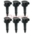 thumbnail image 3 of 6 pc Hitachi IGC0158 Ignition Coils for 6E5Z12029BA Spark Plug Wire Boot Fits select: 2009-2012 FORD ESCAPE XLT, 2006-2012 FORD FUSION SEL, 3 of 3
