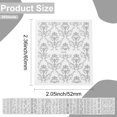thumbnail image 2 of 30 Sheets Silver Nail Art Sticker Silver Nail Decals 3D Glitter Plastic Hollow Floral Lace Flower Luxury Mixed Pattern Art Design Manicure Tips Stickers Accessories, 2 of 7