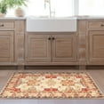 thumbnail image 6 of My Magic Carpet 3'x5' Machine Washable Non-Slip Kitchen Entryway Area Rug - Ottoman Natural, 6 of 6