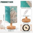 thumbnail image 3 of Corals Shells Starfish Seaside Table Lamp with USB Port LED Warm Light Lamp Night Light Home Decor, 3 of 7