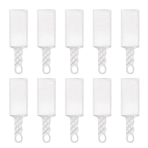 Professional barber cutting comb, hybrid flat top cutting comb