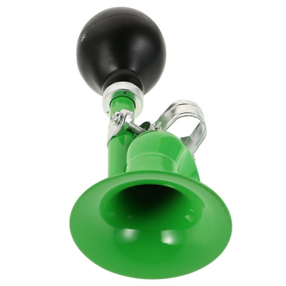 FRCOLOR Super Loud Snail Bike Horn Curved Trumpet for Mountain Bike Bicycle Horn for Handlebars Cycling Accessories Horn Squeeze Clown Horn