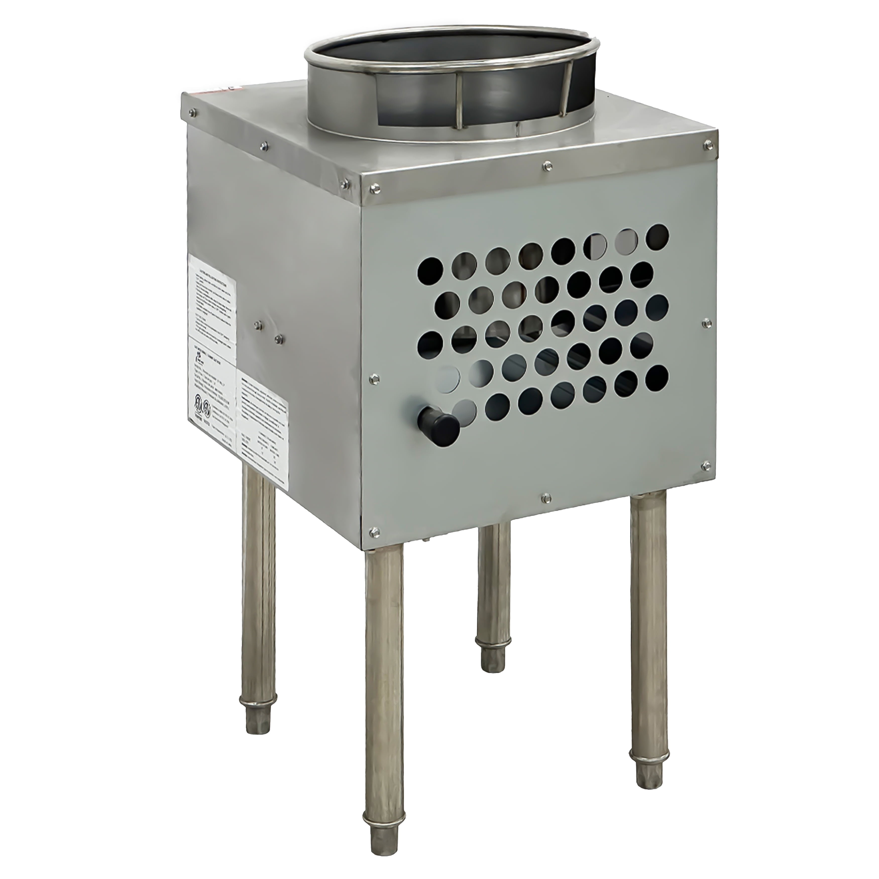 13.5" Wok Ring Commercial Wok Range – 95,000 BTU Jet Burner – Natural Gas – NSF ETL CSA Certified