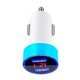 thumbnail image 4 of Sidaley de pantalla de dígitos para teléfono móvil de coche, medidor de voltaje, adaptador de carga USB portátil para accesorios de enchufe Teléfono y Comunicación Blanco azul, 4 of 6