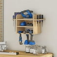 thumbnail image 3 of Benford Narrow Hanging Wall Mount Tool Organizer, Raw Board, 3 of 10