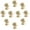 Copper Brushed Color, variant on HDJNal 10Pcs Zinc Alloy Cabinet Knobs, 29mm Cute Pigeon Eggs Rose Gold Drawer Knobs Ball Dresser Knob Pull Handles with Screws for Cupboard, Wardrobe, Kitchen, Bedroom, Door