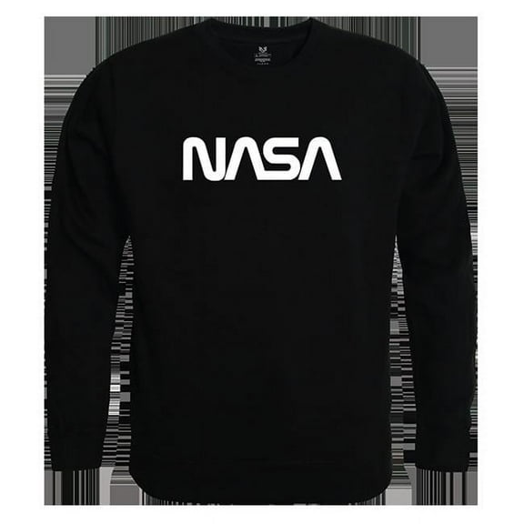 Worm Graphic Crewneck Sweatshirt, Black - Large