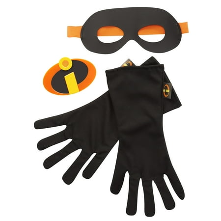 Incredibles 2 Gear Dress Up Set includes Emblem, Gloves and Mask