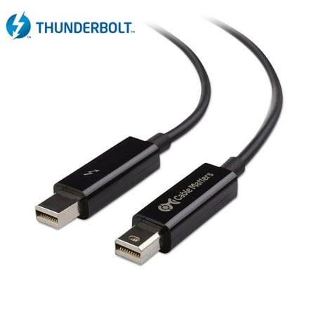 Cable Matters Thunderbolt Cable / Thunderbolt 2 Cable Black 6.6 Feet