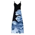 thumbnail image 5 of TaTaai Womens Casual Stylish Printed Round Neck Sleeveless Ankle Length Dress Soft Fabric Comfortable Daily Work Date Wear Gift, 5 of 5