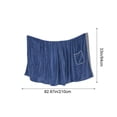 thumbnail image 3 of Qonioi Women’s Adjustable Wearable Bath Towel Wrap, Sarong with Pockets for Beach Pool, Quick-Dry Cover-Up for Shower Swim, Blue, 3 of 6