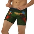 thumbnail image 2 of Sigee Hybrid Parrot in the Forest for Men's Boxer Briefs,Moisture Wicking and Breathable Small, 2 of 9