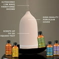 thumbnail image 4 of Pink Ceramic Ultrasonic Aromatherapy Essential Oil Diffuser, 4 of 7