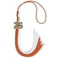 thumbnail image 5 of Endea Graduation Burnt Orange/White Graduation Tassel with Gold Date Drop, 5 of 9