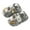 Grey, variant on Kids Slippers Non-Slip Super Soft Quick Drying Shower Slides Indoor Outdoor Shoes