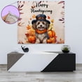 thumbnail image 4 of Happy Thanksgiving Havanese Welcome Thankful Fall Autumn Pumpkin Tapestry Havanese Dog Lover Gifts Idea Wall Hanging Backdrop Home Decor - 02021, 4 of 5