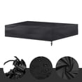 thumbnail image 2 of Sandpit Cover Sandbox Cover Waterproof Sandpit Cover Square Pool Cover with Drawstring, 2 of 8