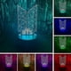 thumbnail image 2 of Wekity Kpop Bts Bangtan Boys 3d Led Optical Illusion Decoration Table Lamp 16 Colors Remote Control Acrylic Visual Night Light Easter Xmas Birthday Gi, 2 of 5