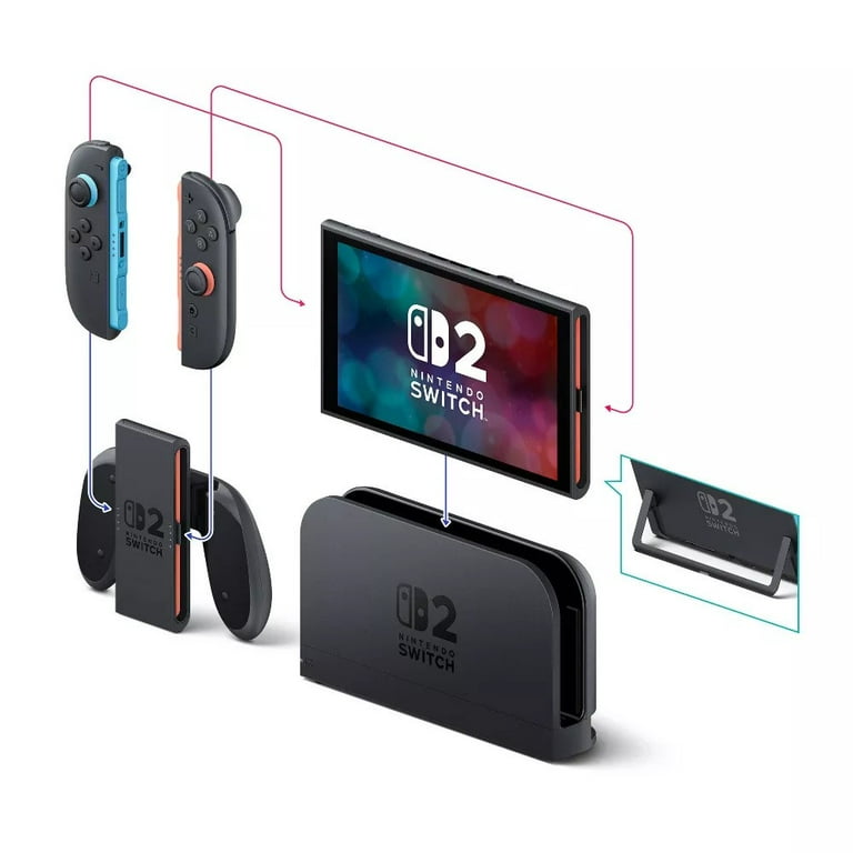 2025 Newest Nintendo Switch™ 2 with DSD Joy-Con Cover for