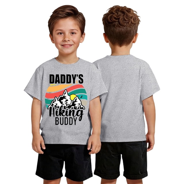 Chandails pour Garçons Filles Col Rond Garçons T-Shirts à Manches Courtes Hauts d'Été pour Filles Hauts 1T