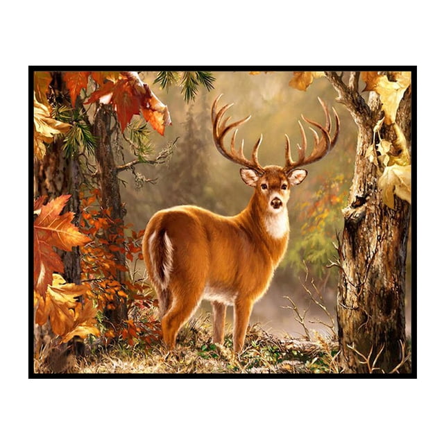 Cuadros Decorativos Bordado completo Elk DIY Kits de punto de cruz Estampado 11CT Costura (SZXC618) Tmvgtek embutido en tela