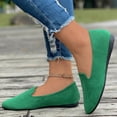 thumbnail image 3 of Oyedens Slip on Loafers for Women Fashion Casual Suede Pointed Toe Boat Shoes Driving Penny Loafers, 3 of 6