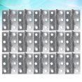 thumbnail image 3 of 32pcs 2.5 Inch Door Hinge Stainless Steel Flap Hinge Counter Back Flap Backflap Hinge Drawer Butt Hinge (Silver), 3 of 8