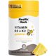 thumbnail image 1 of Vitamina D3 K2 Gomitas Health Hack con CoQ10 Magnesio y Aceite de Coco Sabor Piña 180 Gomitas, 1 of 8