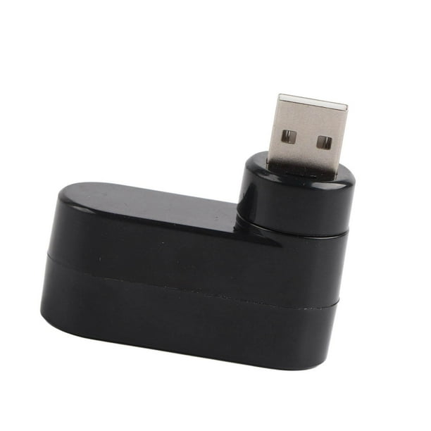 Divisor De Puerto USB, Mini Adaptador Divisor Giratorio Hub Hubs USB Puertos USB 2.0 Hub USB Para Computadora Portátil Para PC Notebook Laptop